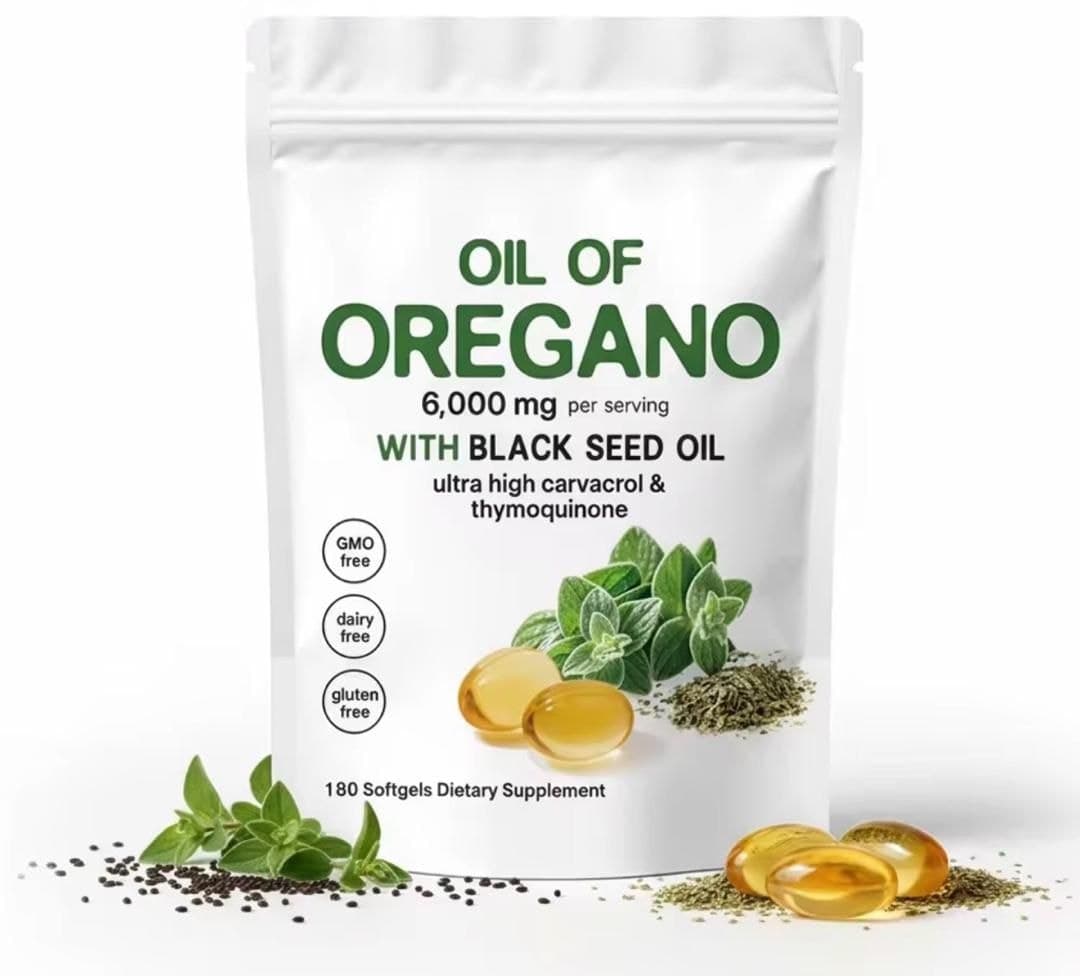Oil of Oregano with Black Seed Oil