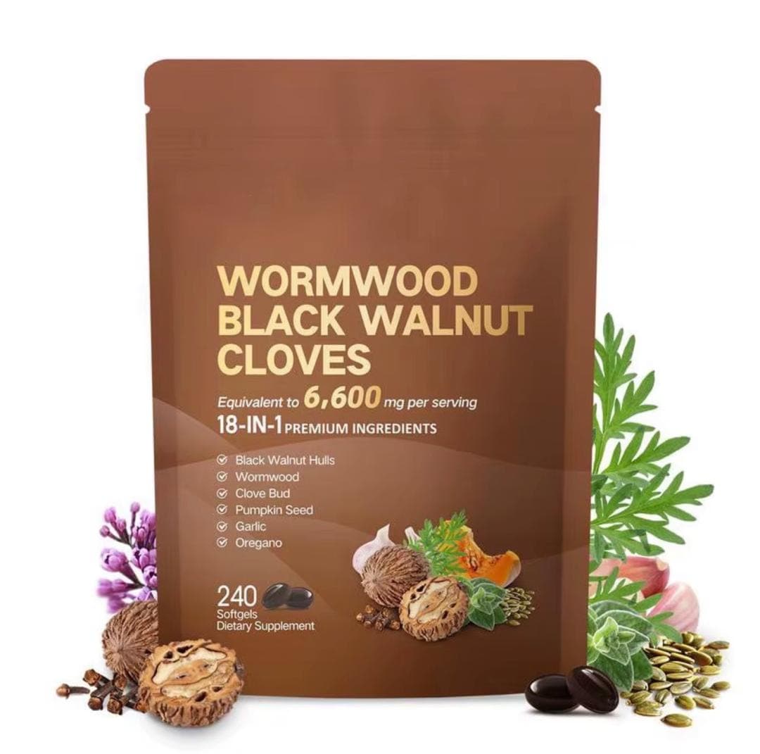 Wormwood, Black Walnut & Cloves